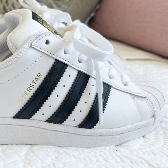 ADIDAS Superstar white leather runners - Picture 7 of 14